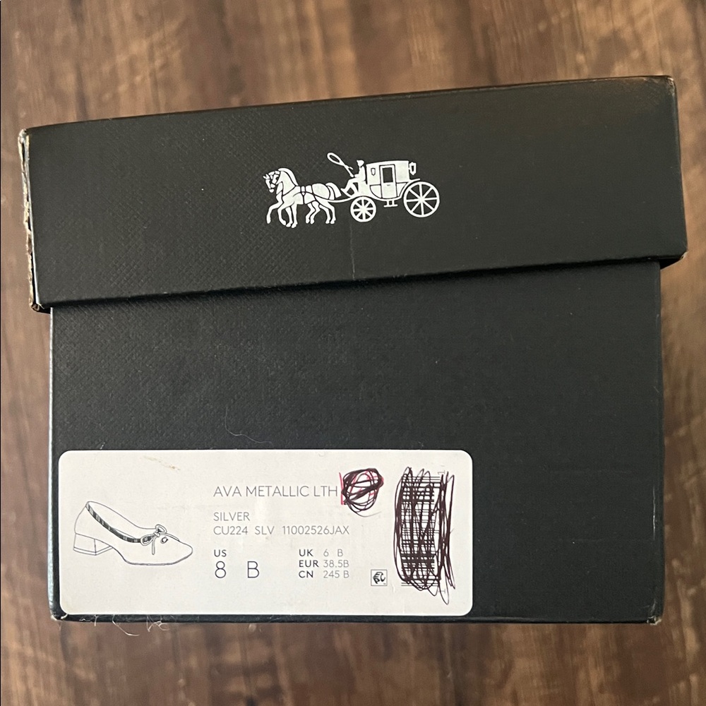 COACH
Women's Ava Ballet
Block-Heel Pumps new size 8 NIB - Picture 5 of 5